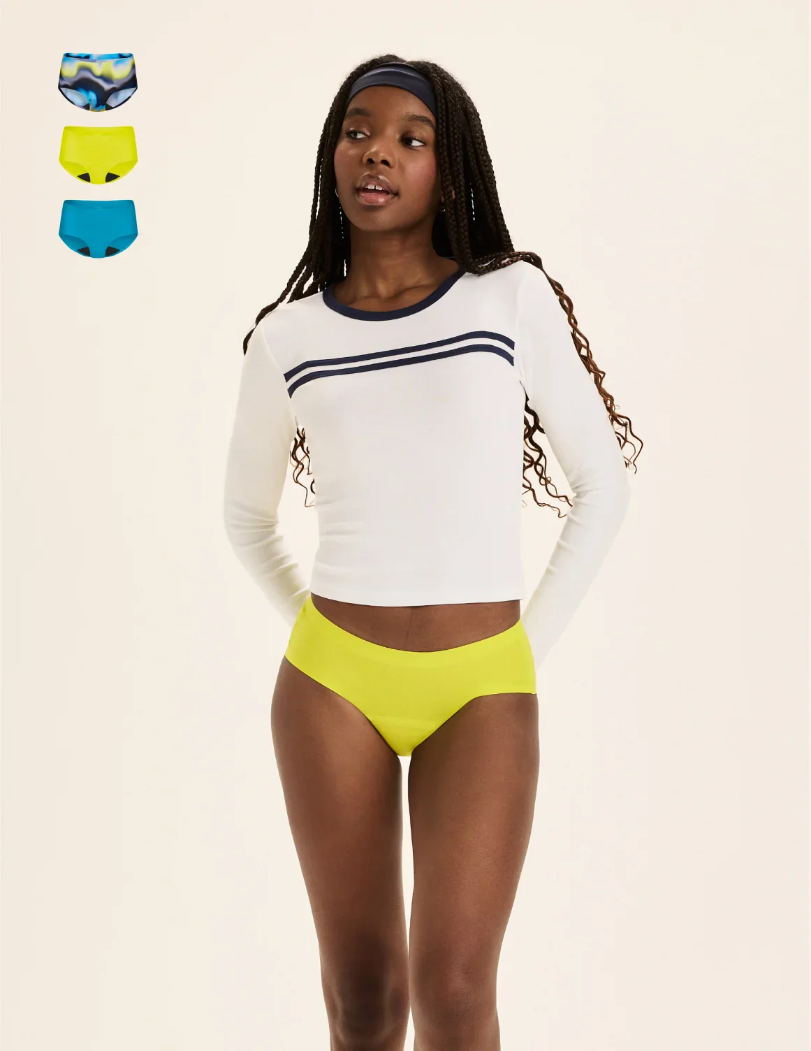 Teen Light Leakproof No-Show Boyshort 3-Pack - Image 23