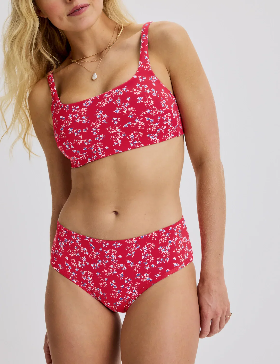 Teen Square Neck Scoop Bikini Top - Image 18