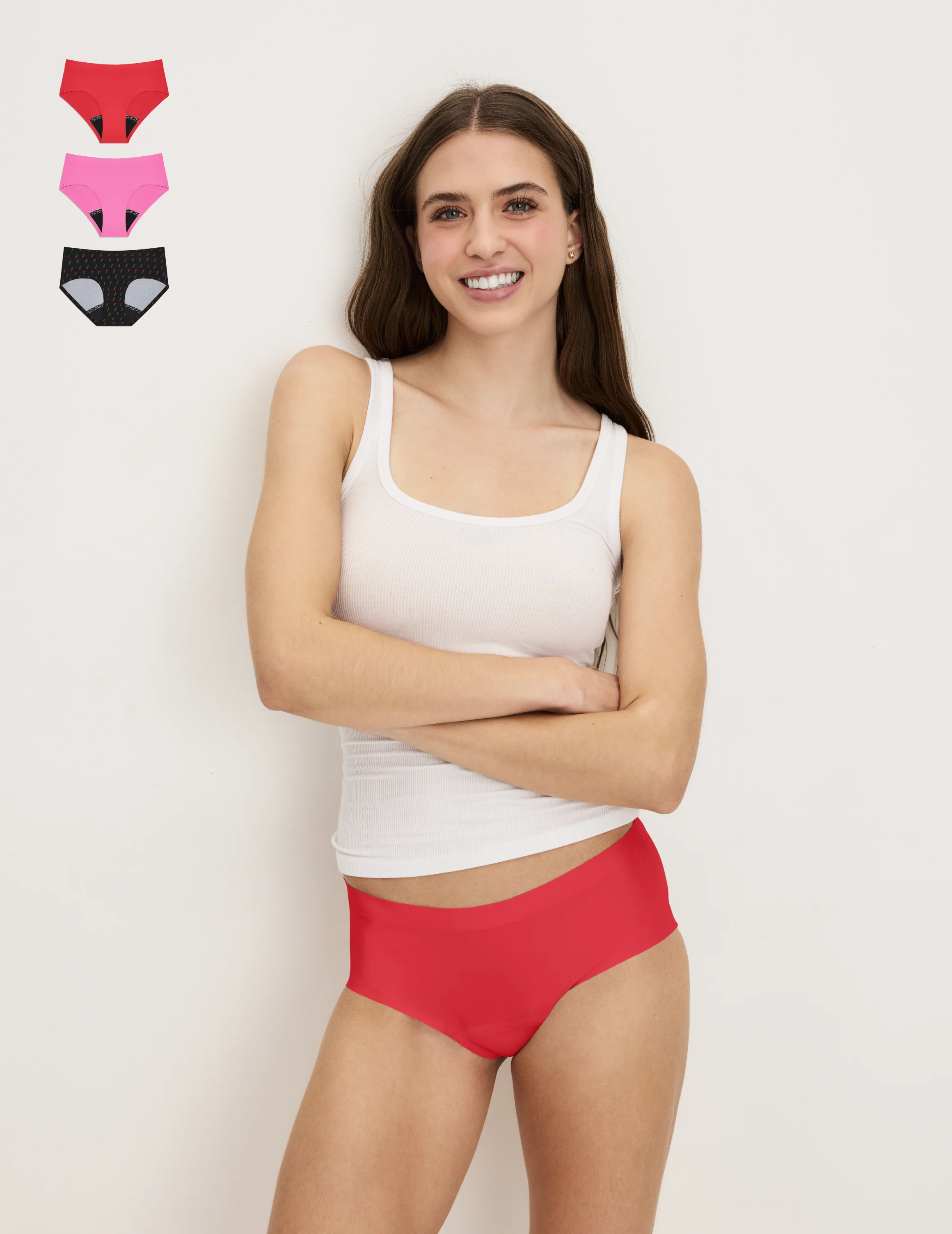 Teen Super Leakproof® No-Show Boyshort 3-Pack - Image 10